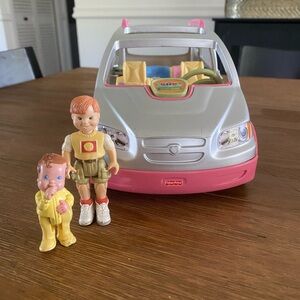 Fisher Price Loving Family Dollhouse lot